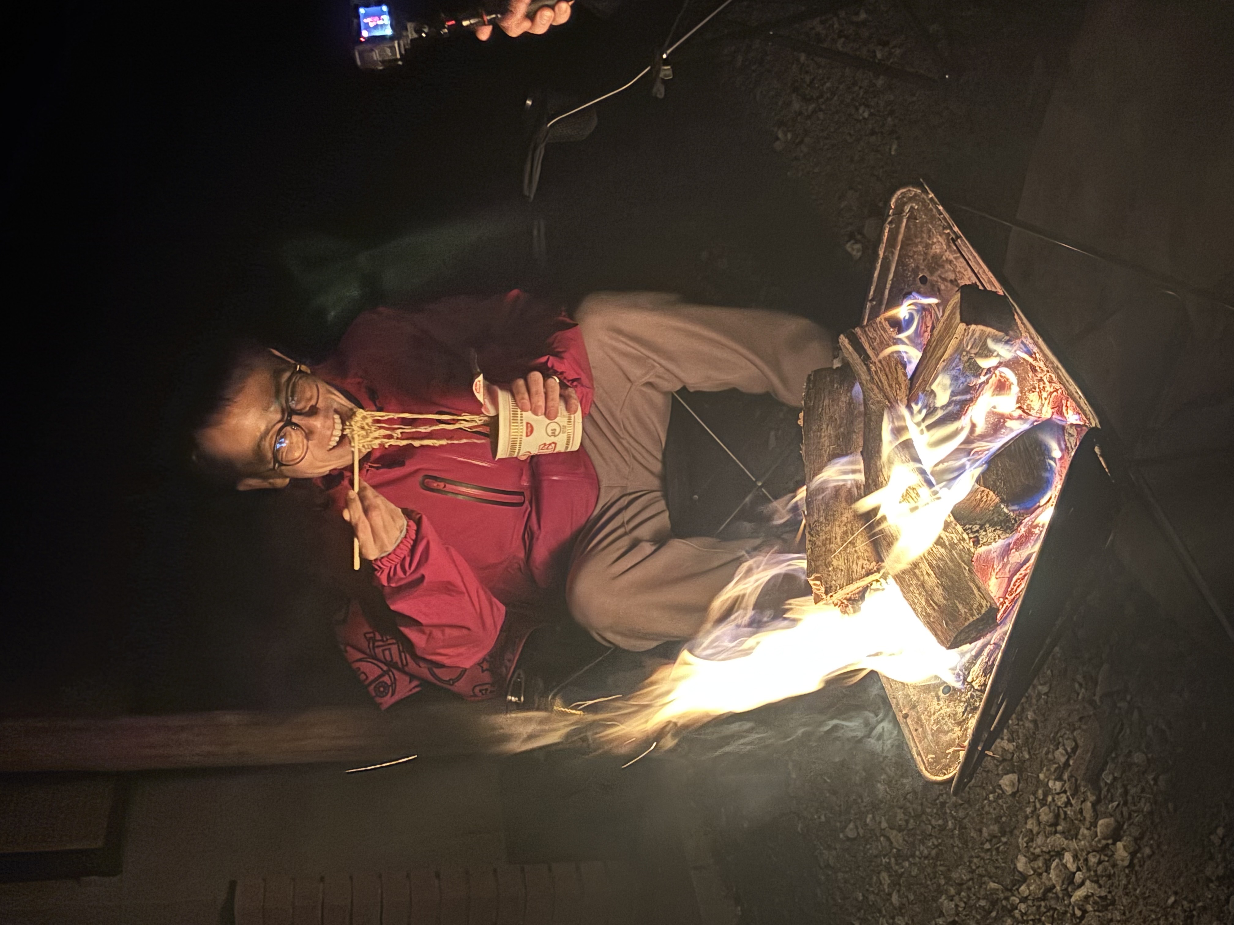 市川と焚火を囲む会（...